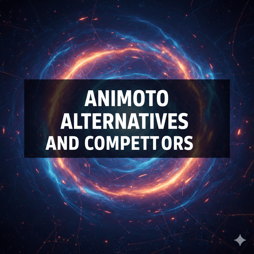 animoto alternatives and competitors