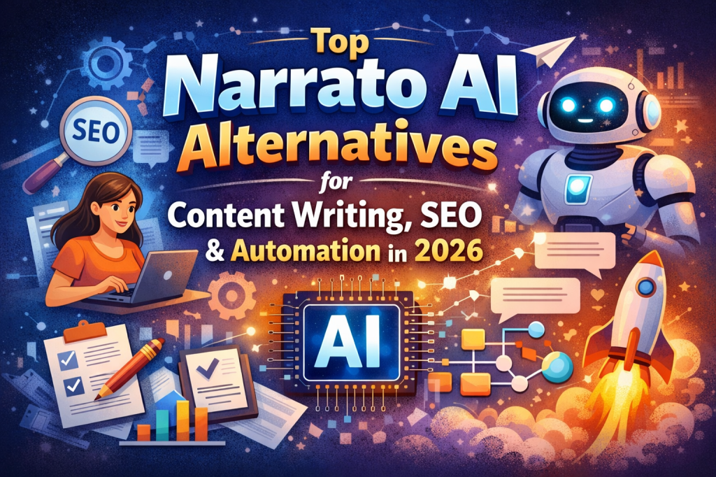 Top Narrato AI Alternatives for Content Writing, SEO & Automation in 2026