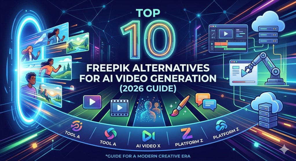 Freepik Alternatives and competitors for AI video creation